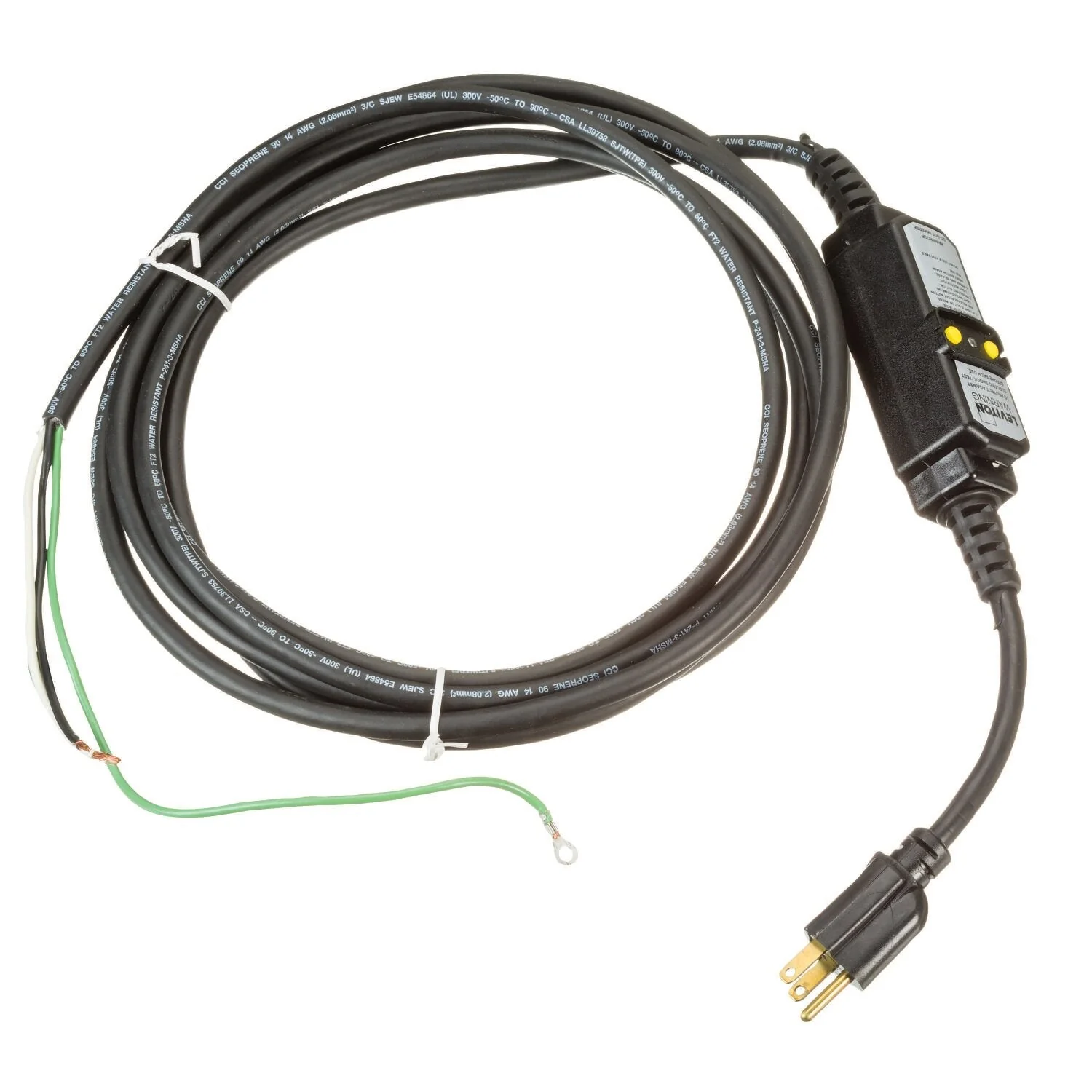 Ridgid 50502 Line Cord With GFI 15A 125V 14/3A