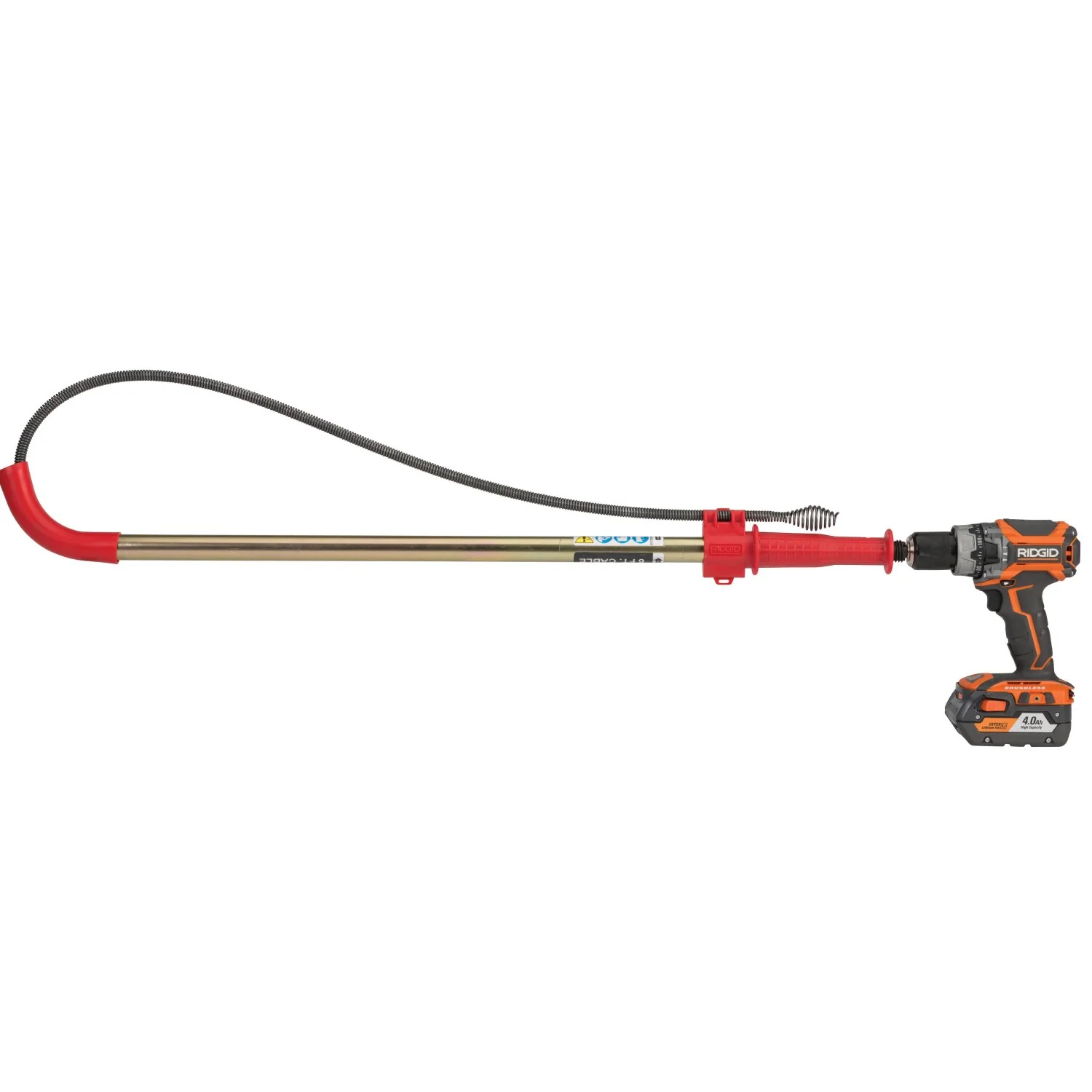 Ridgid 59802 K-6 | 6' Toilet Auger with Drop Head - Image 10