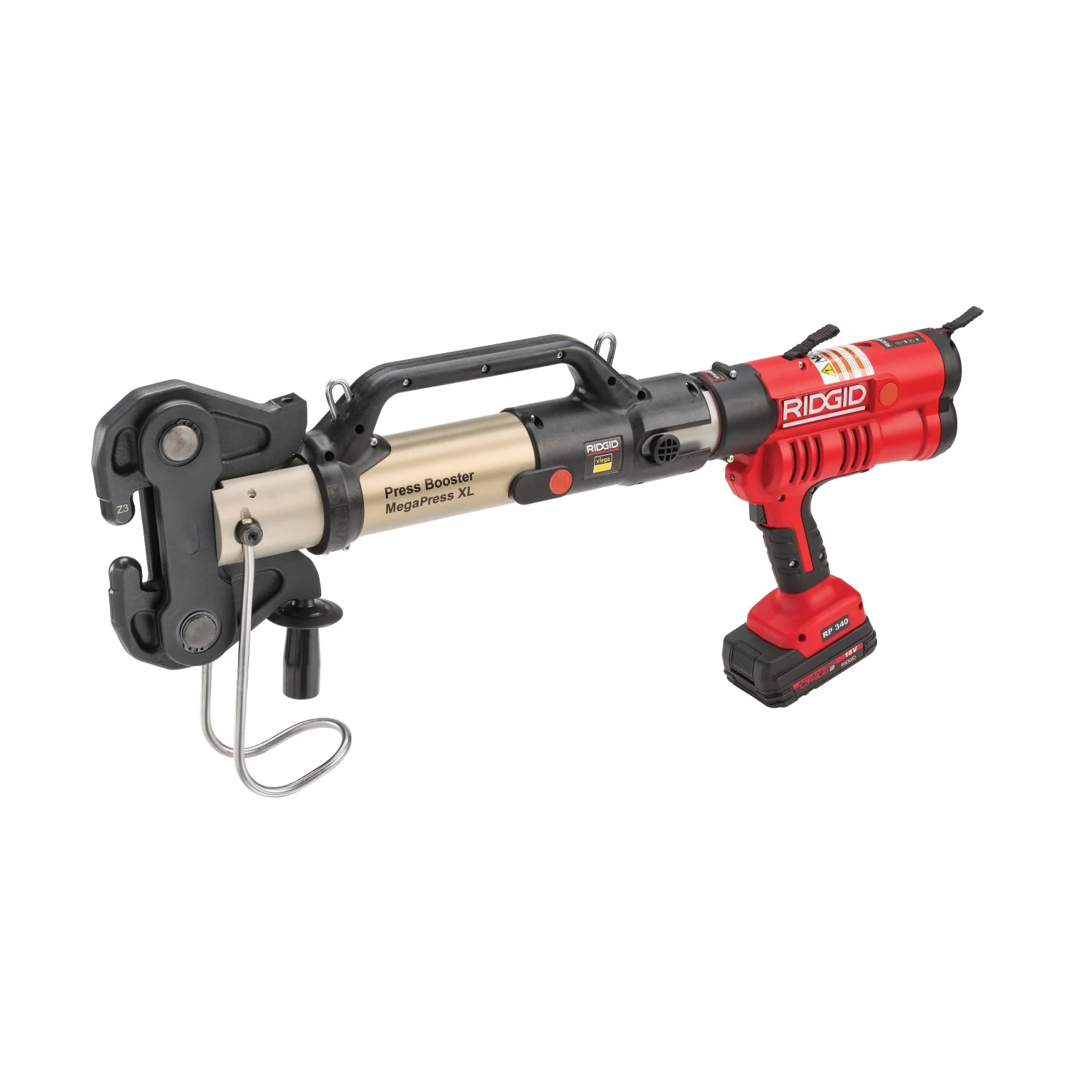 Ridgid 60638 2" to 4" MegaPress Kit with Press Booster - Image 6
