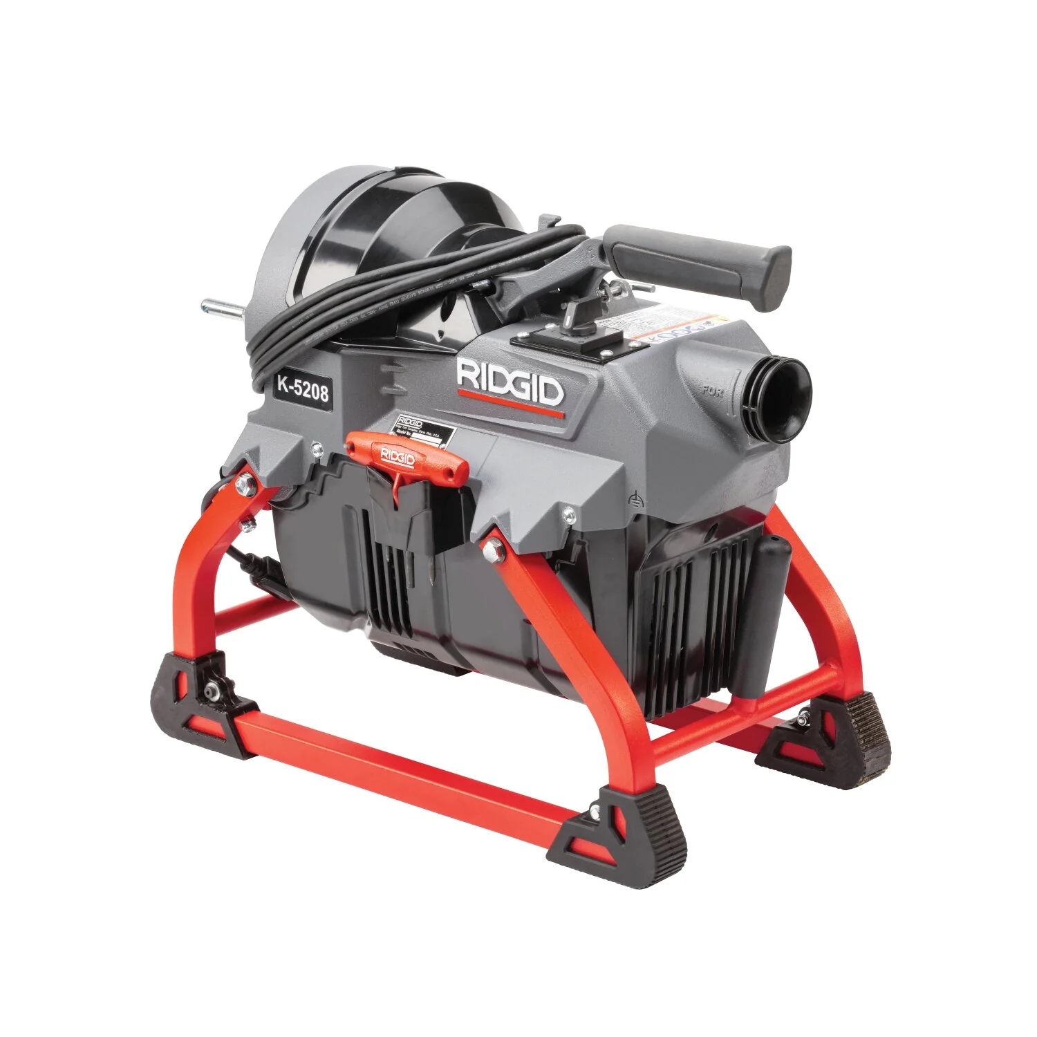 Ridgid 61688 K-5208, 115V 60Hz Machine with guide hose - Image 7