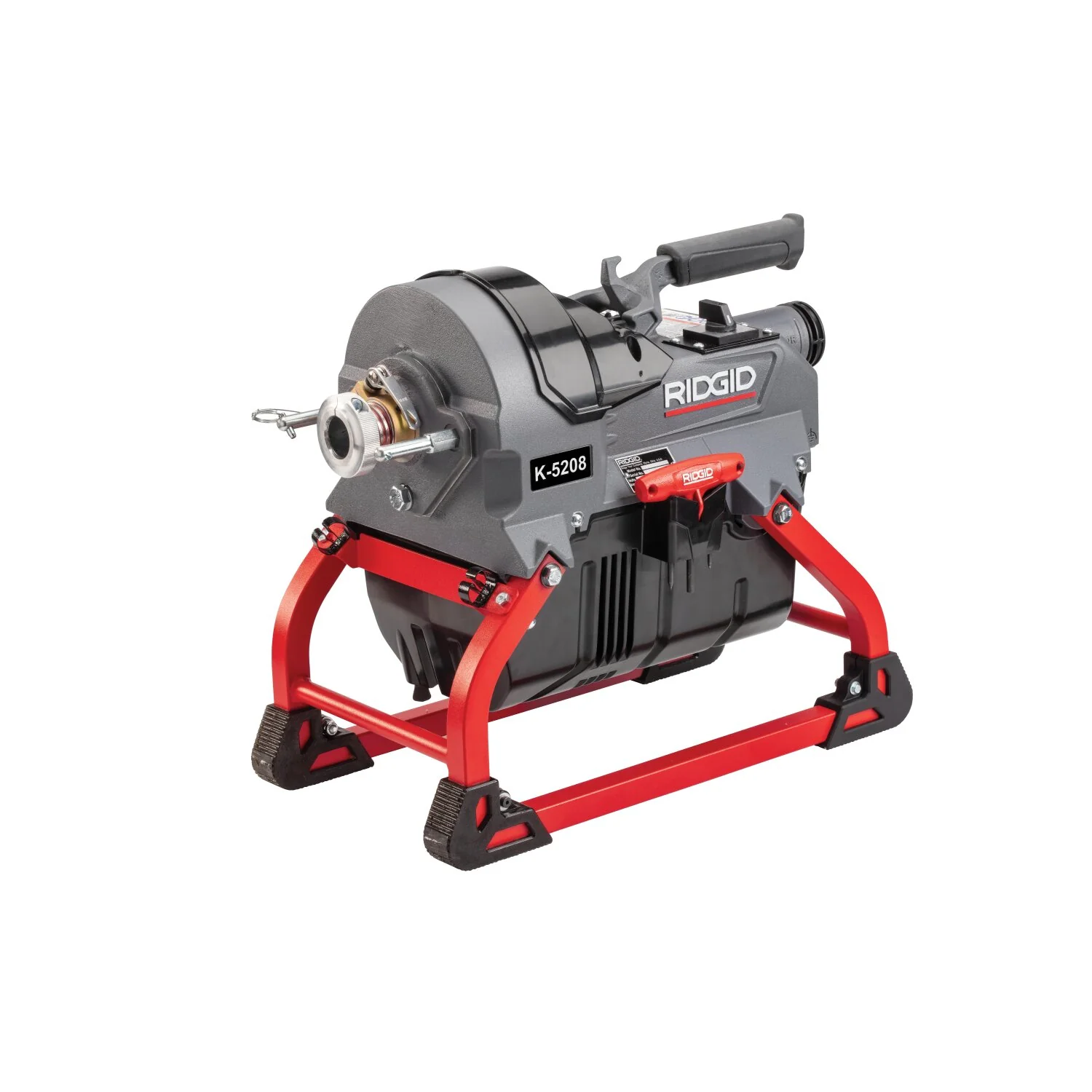 Ridgid 62378 K-5208, 115V 60Hz Machine with guide hose, qty: 7 C-11 cables, qty: 2 A-8 wire baskets, and toolbox (w/cutters) kit - Image 7