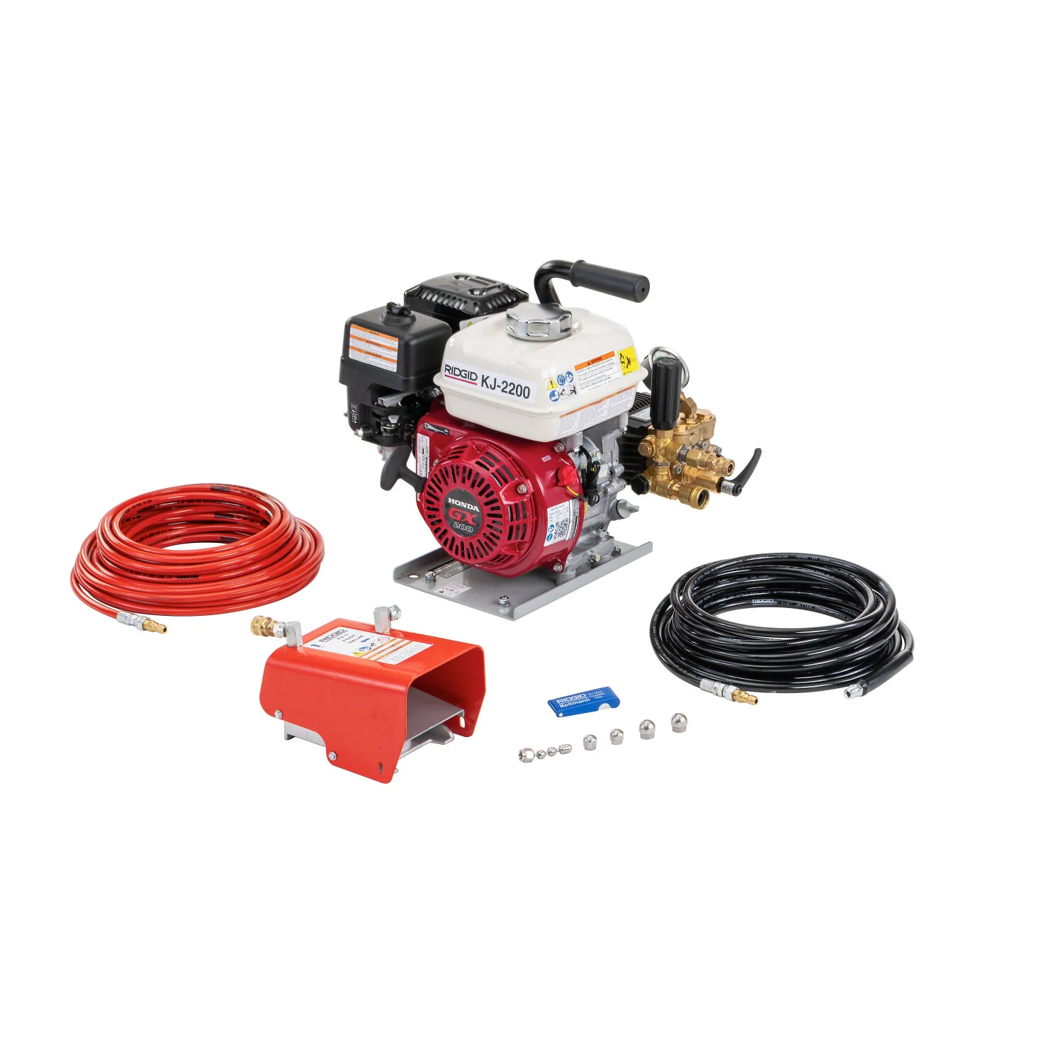 Ridgid 63882 Above With: – H-30 Cart – 110'  x 1⁄4" (33 m x 4.8 mm ) Jet Hose - Image 9