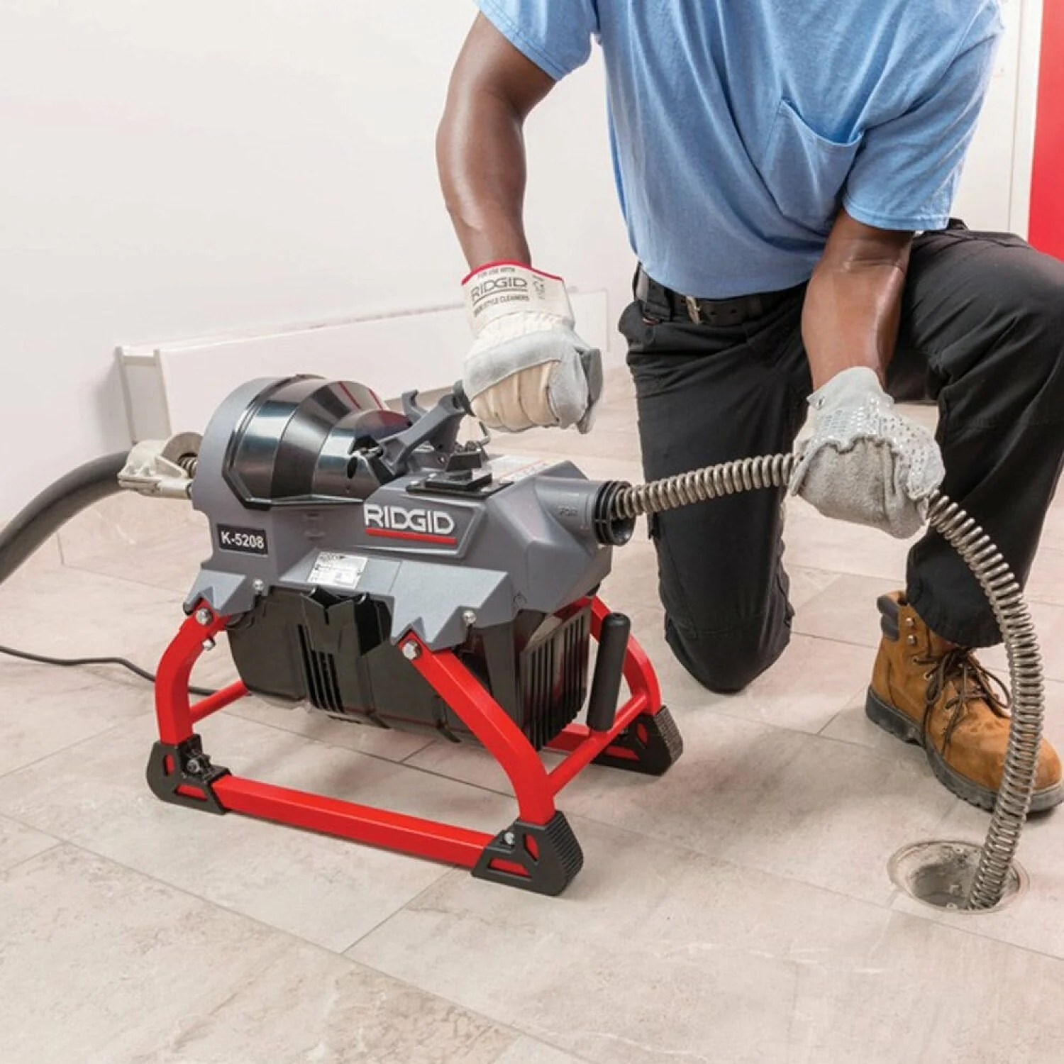 Ridgid 64078 K-5208 Drain Cleaner, 110 V, 50 Hz - Image 8