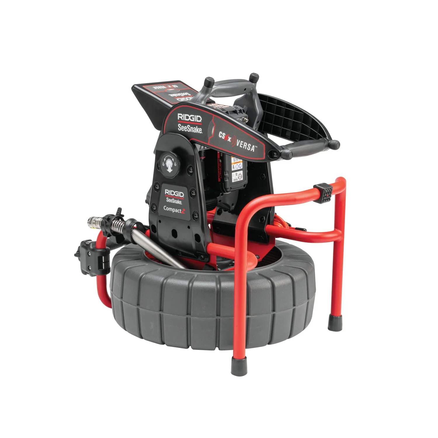 Ridgid 65103 SeeSnake Compact2 System, includes CS6x VERSA Digital Recording Monitor, 18V Battery and Charger - Image 4