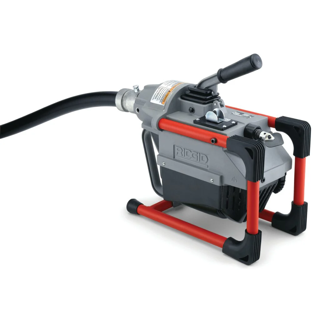Ridgid 66497 K-60SP Machine with A-1 Operator’s Mitt, A-12 Pin Key, and Rear Guide Hose, plus: A-61 Tool Kit and A-62 Cable Kit - Image 4