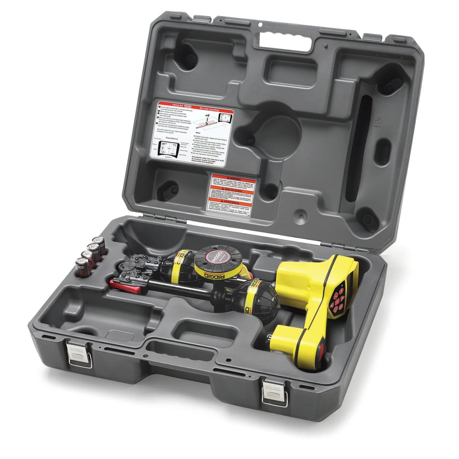 Ridgid 66508 SR-20 + 18V ADAPTOR + ST-305R + 4” CLAMP - Image 3