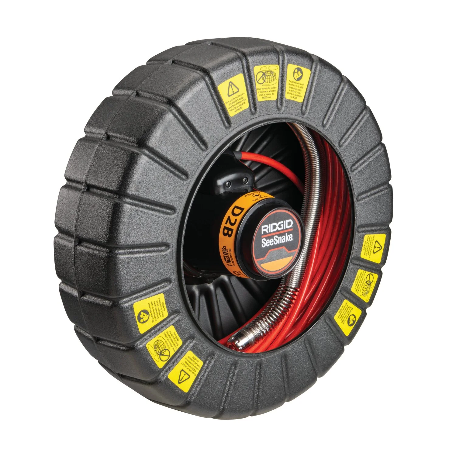 Ridgid 70763 SeeSnake D2B Drum (165' / 50 m) with Self-Leveling Camera powered with TruSense - Image 2