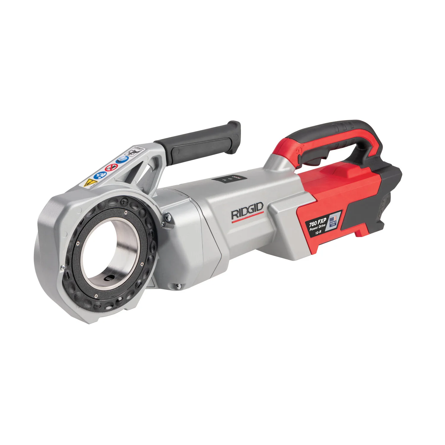 Ridgid 72018 760 FXP Power Drive (11-R), 2x 4Ah FXP Batteries, FXP Charger, Support Arm, Case - Image 3