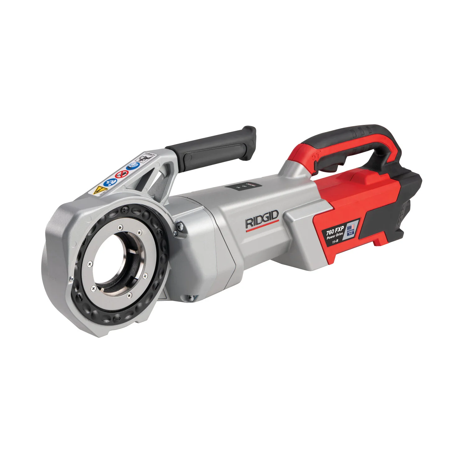 Ridgid 72018 760 FXP Power Drive (11-R), 2x 4Ah FXP Batteries, FXP Charger, Support Arm, Case - Image 6