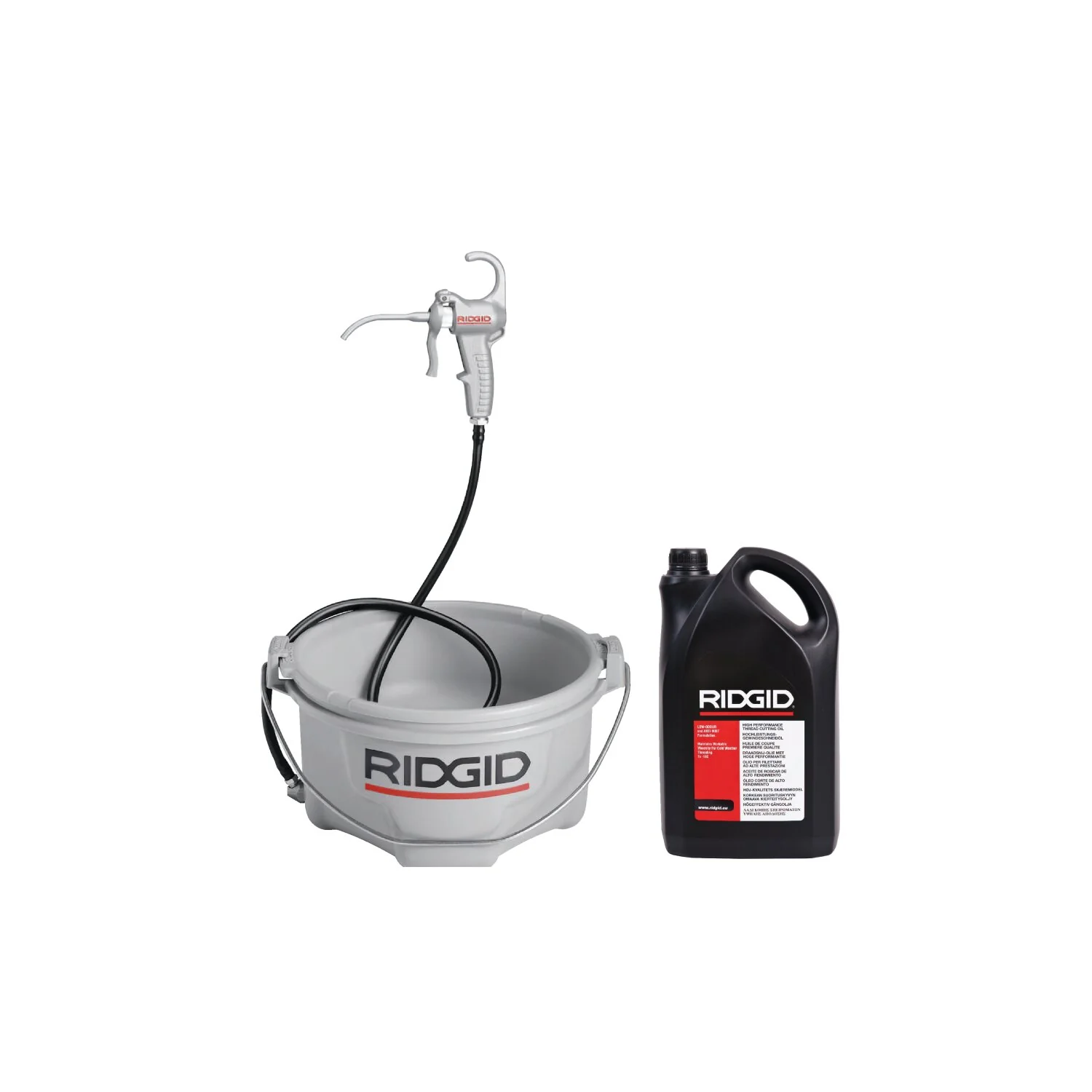 Ridgid 72327 #4 Hand-Operated Oiler with 54" Hose and Fittings - Image 3