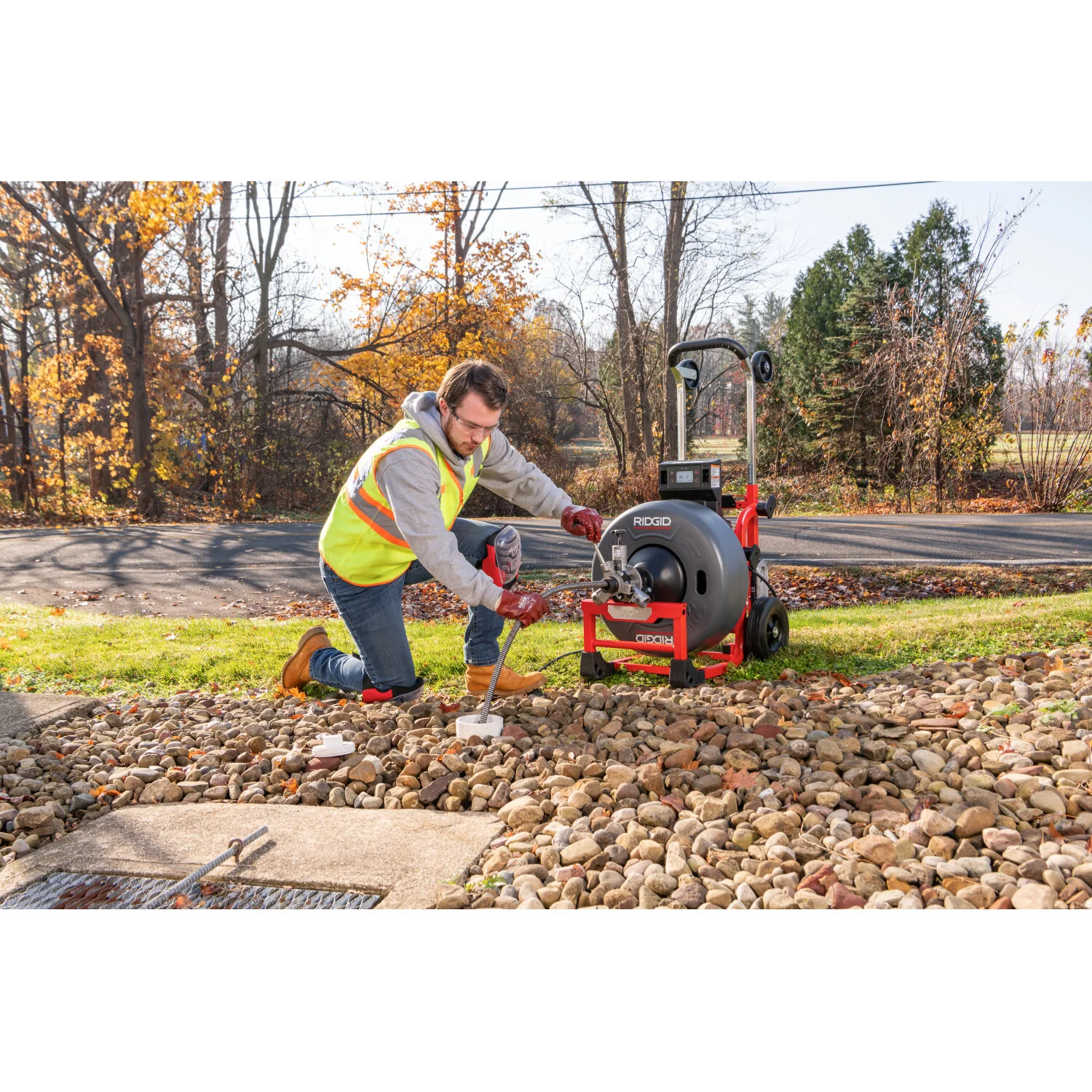 Ridgid 73048 K-4310 FXP 3/4" Drum Machine with FXP Battery-8.0 Ah (Qty-2) & Charger - Image 9