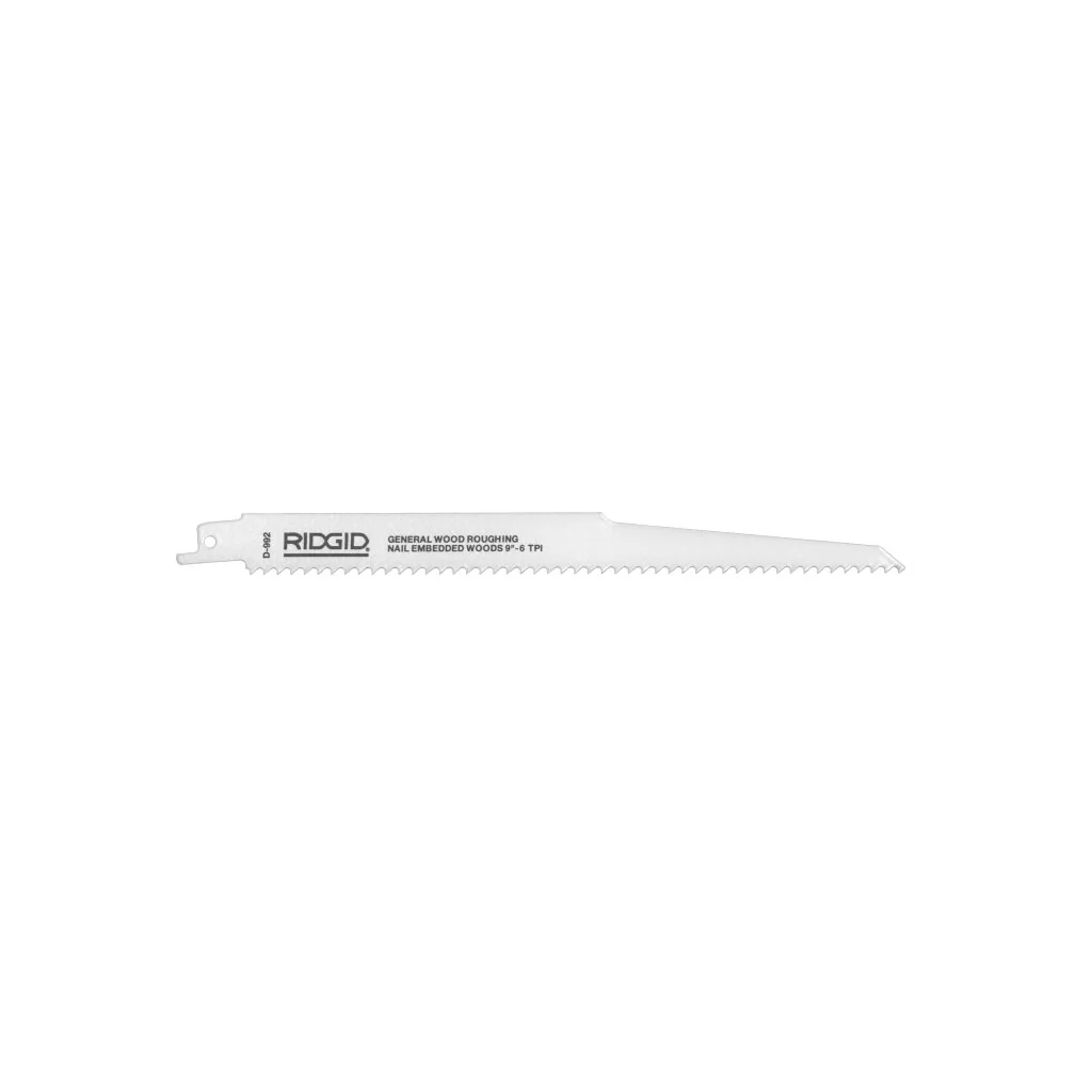 Ridgid 80480 RIDGID Non-Ferrous Metals 4" (100mm) Reciprocating Saw Blade - 18 Teeth Per in. - 5 Pack - Image 2