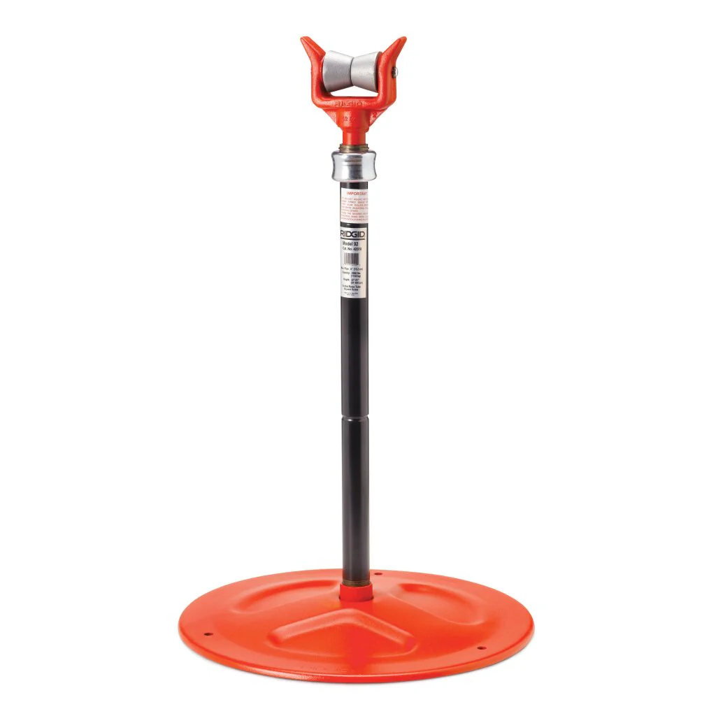 Ridgid 83380 965 26" - 42" Adjustable Support Stand for Groovers - Image 5