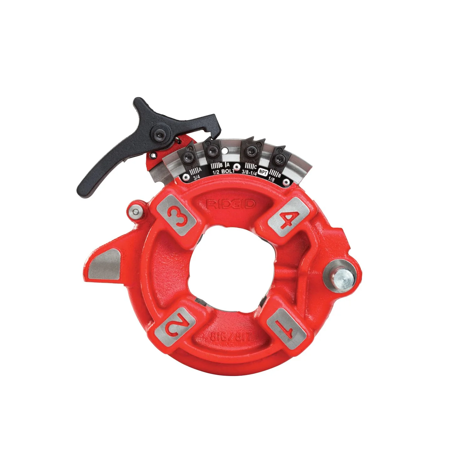 Ridgid 84537 816 1/8” - 3/4” NPT Die Head, Semi-Automatic, RH - Image 7