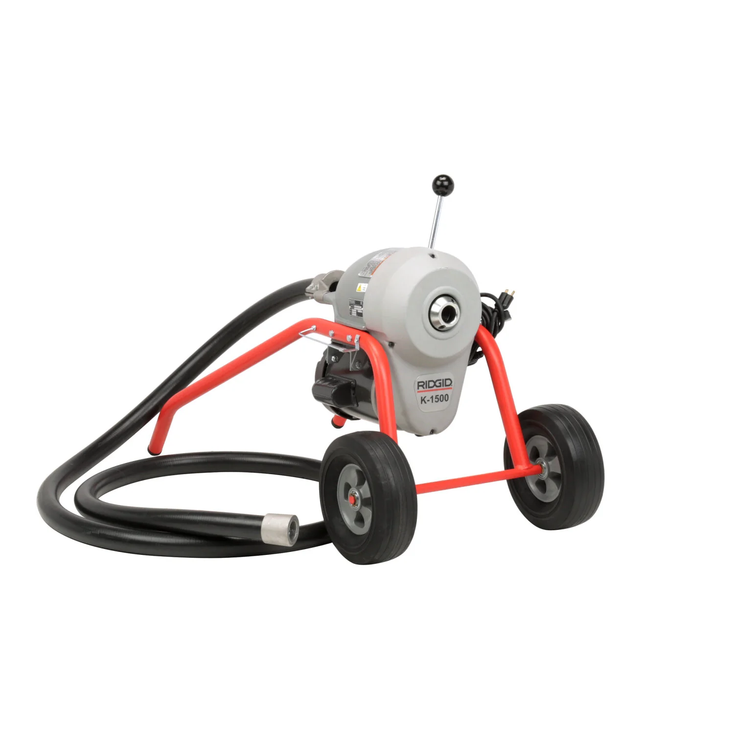 Ridgid 91027 K-1500SP-B 120V-60Hz Machine with A-1 RIDGID Drain Cleaning Mitt and A-12 Pin Key Plus : - A-34-12 Rear Guide Hose - C-14 Three Carrier Cable Combination Kit - Image 4