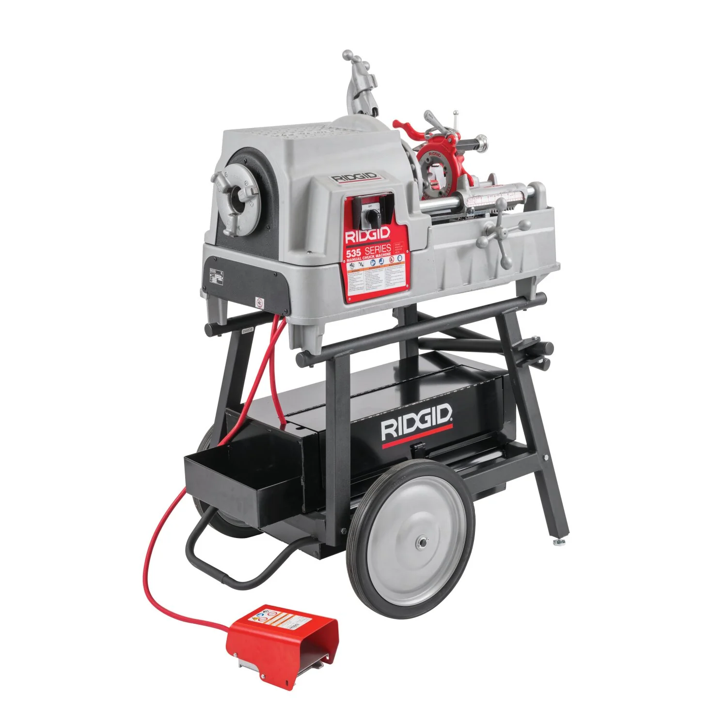 Ridgid 96507 1/2" - 2" NPT Hammer Chuck Machine - Image 9