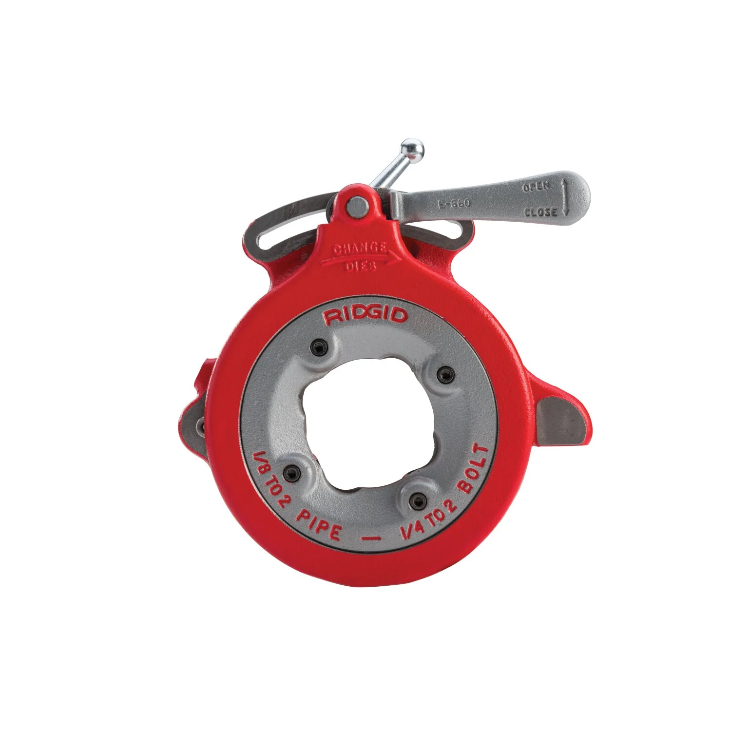 Ridgid 97065 811A 1/8” – 2” NPT Die Head, Quick-Opening, RH - Image 3