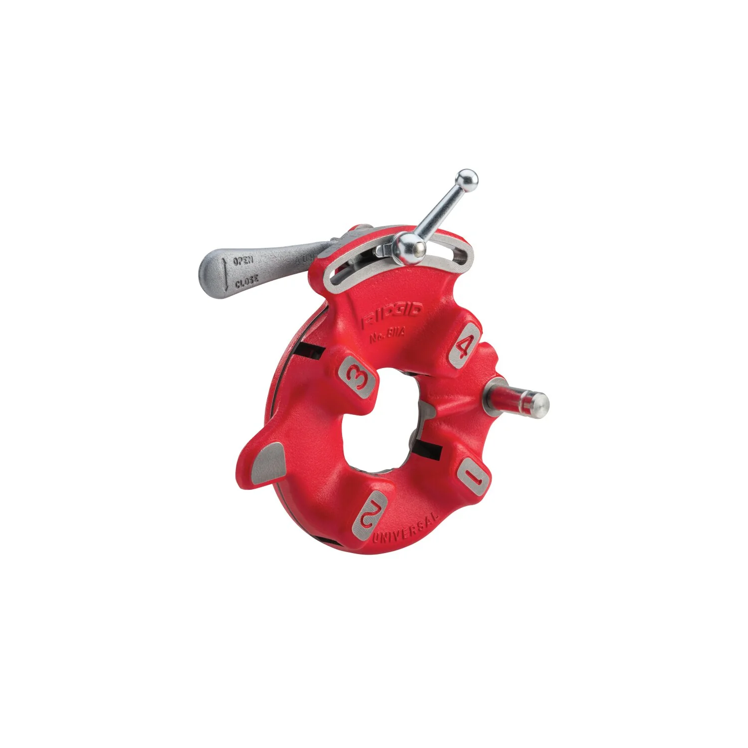 Ridgid 97070 811A 1/8” - 2” BSPT Die Head, Quick-Opening, RH - Image 2
