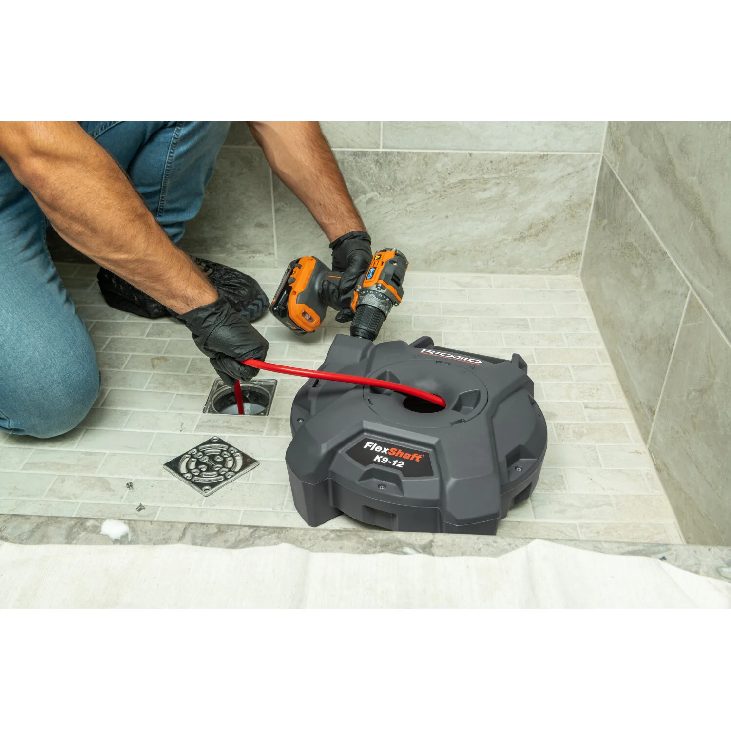 Ridgid 74978 FlexShaft K9-12 Drain Cleaning Machine - Image 8