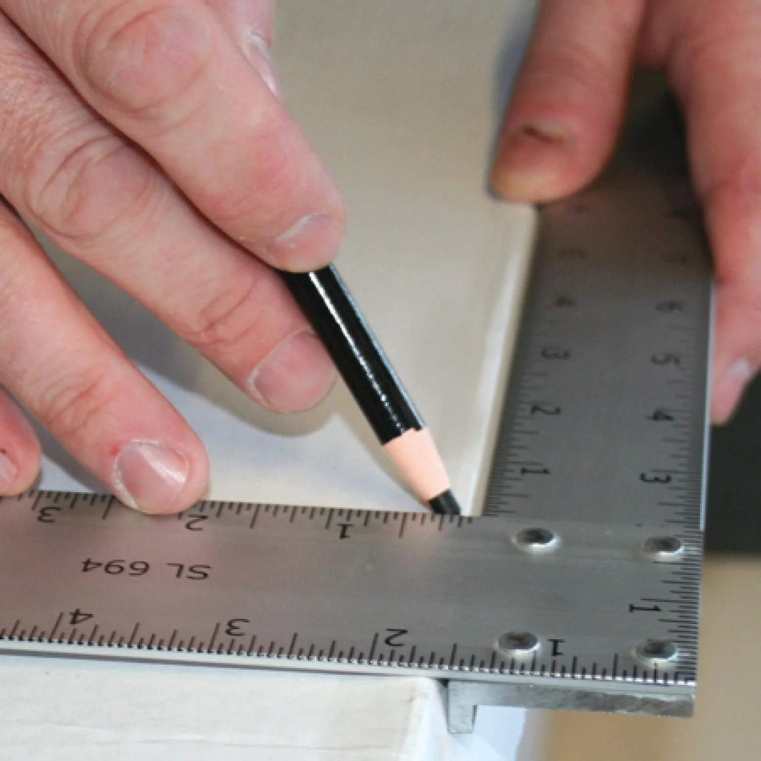 Sands Level & Tool SL694 Drywall Square with Lip - Image 3