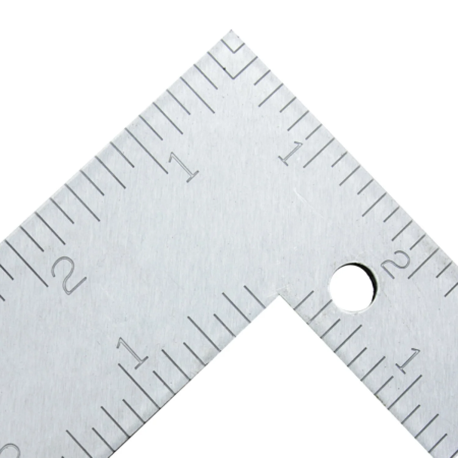 Sands Level & Tool SL800P 8" x 12" Etched Steel Square - English/Metric - Image 2