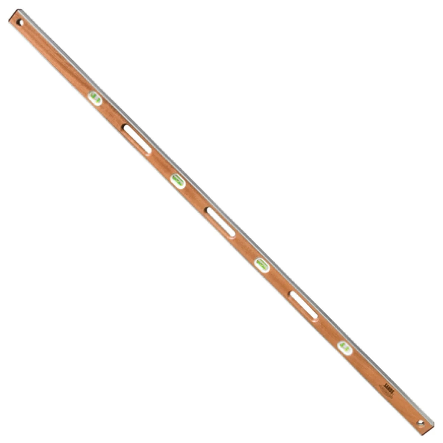 Sands Level & Tool SLMA72 72” Professional Mahogany I-Beam Level (8 Vials)