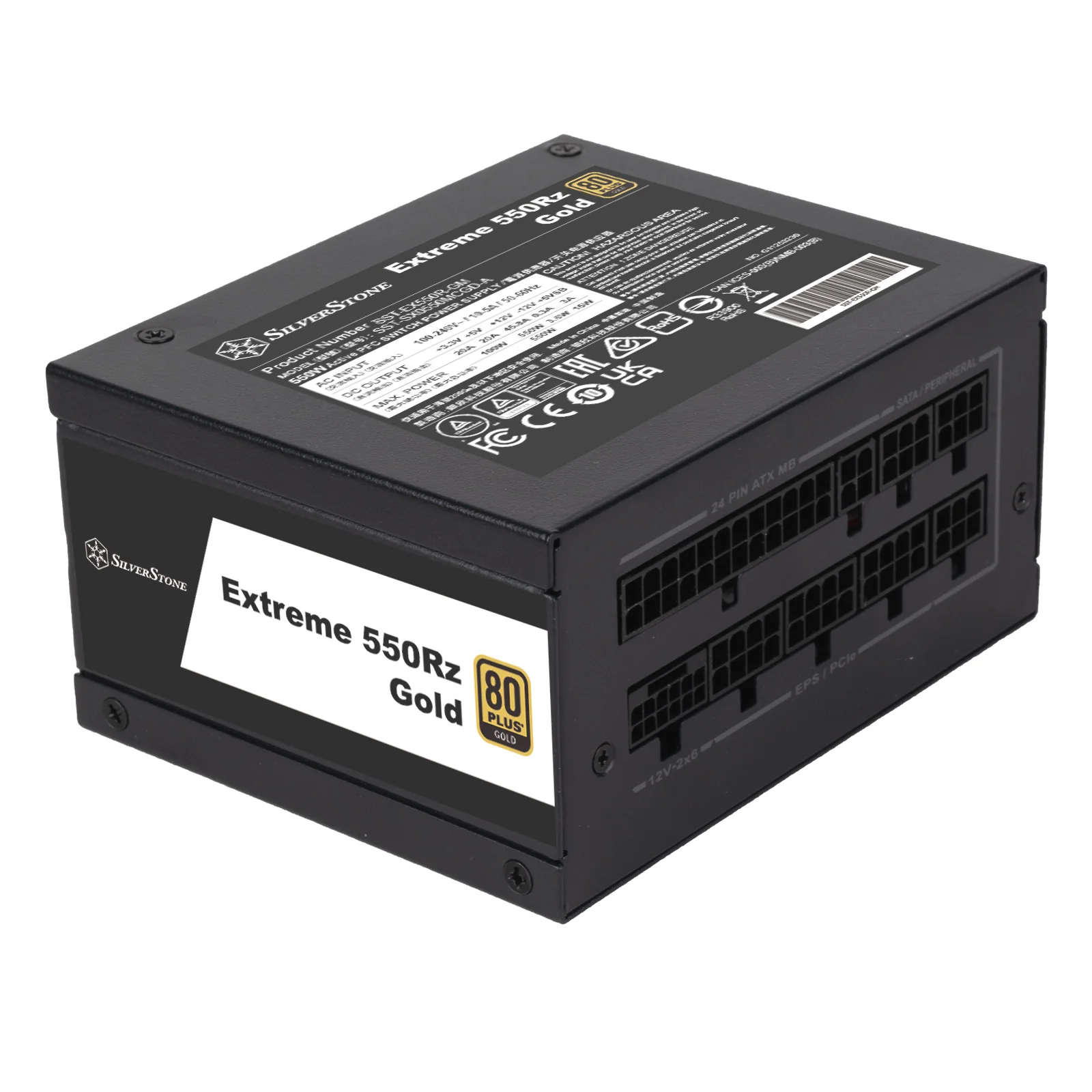 SilverStone EX550R-GM Extreme 550Rz Gold Fully Modular SFX Power Supply - Image 6