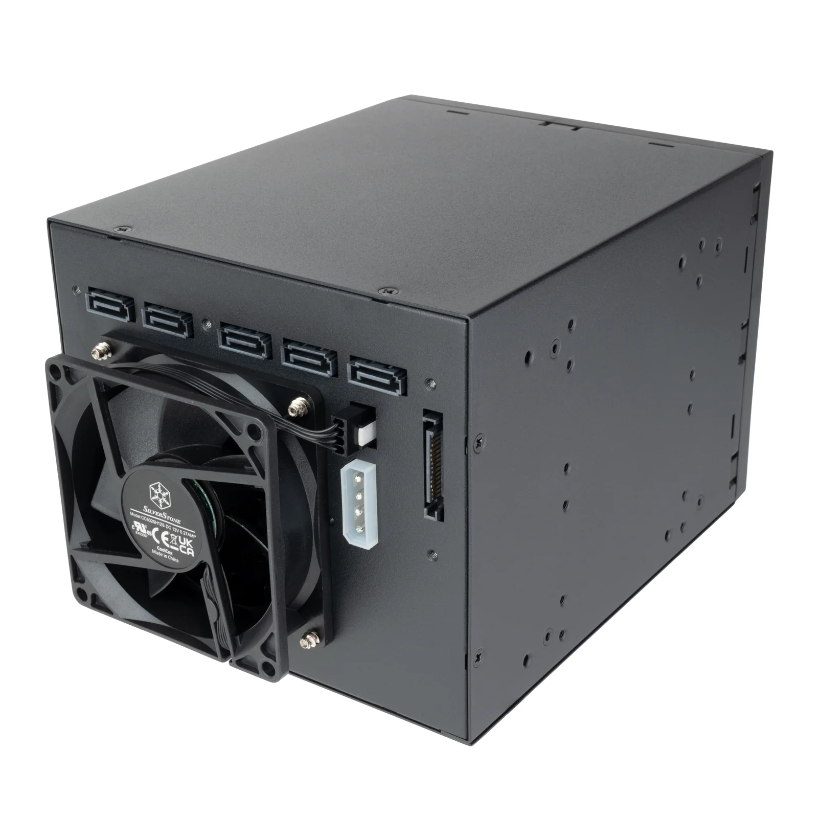 SilverStone FS305B-E SAS-12G / SATA 6Gbit/s Hot-Swap Adapter Cage - Image 6