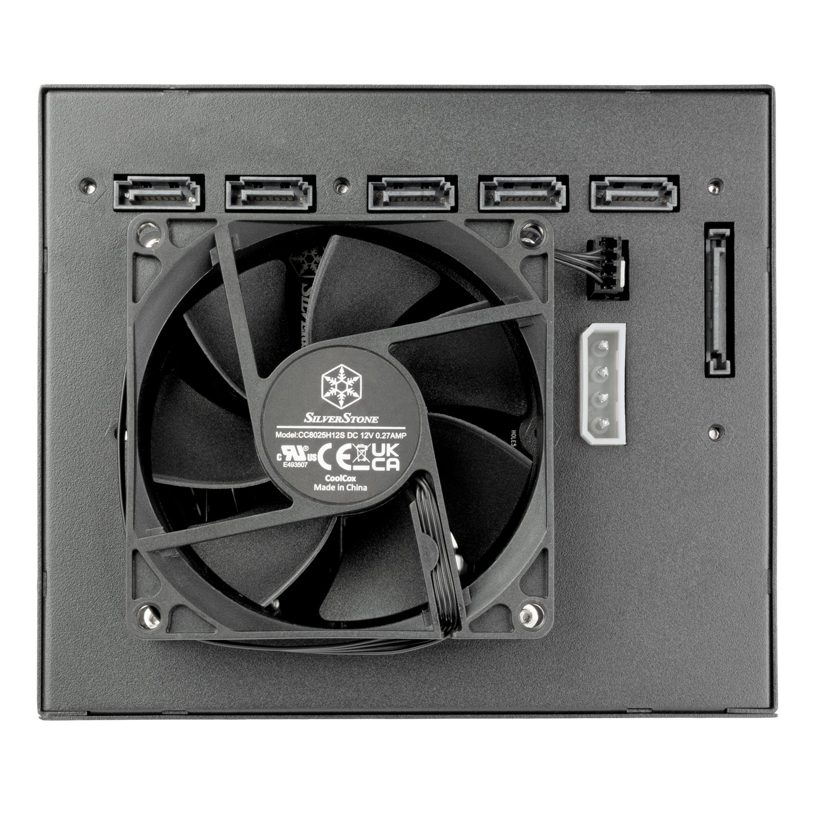 SilverStone FS305B-E SAS-12G / SATA 6Gbit/s Hot-Swap Adapter Cage - Image 7