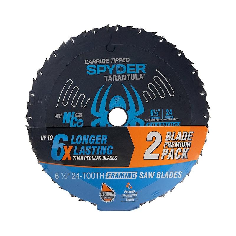 Spyder 13004-2 6-1/2in 24T Framing Blade - 2-Pack - Image 6