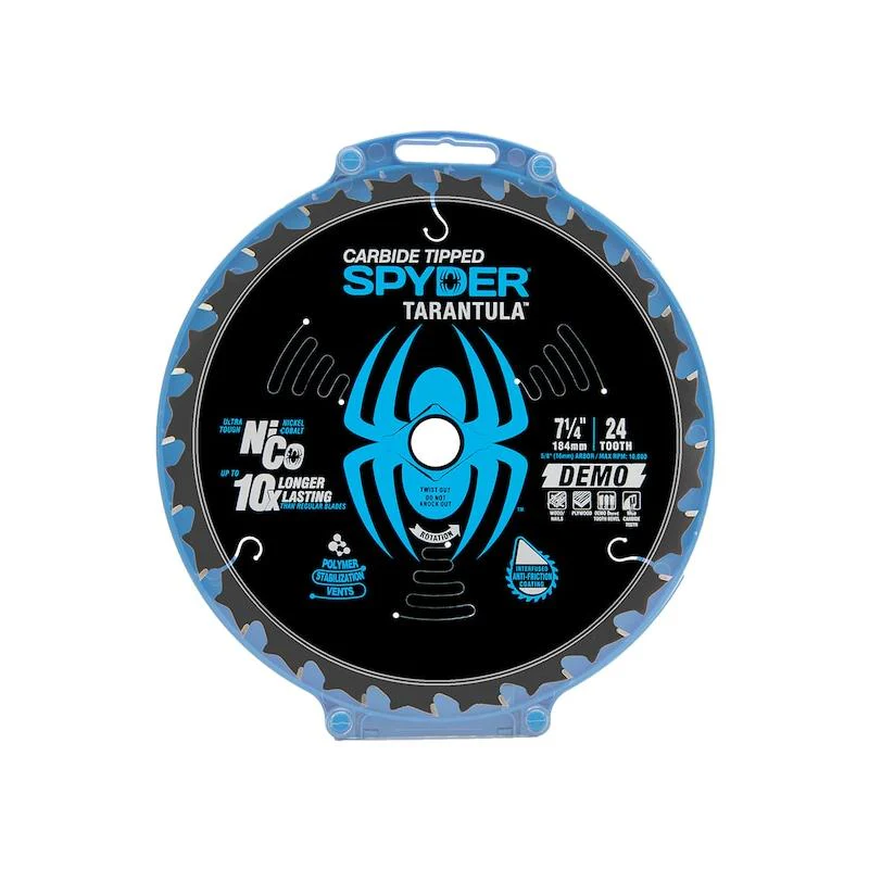 Spyder 13006 7-1/4in 24T Demolition Blade - Image 2