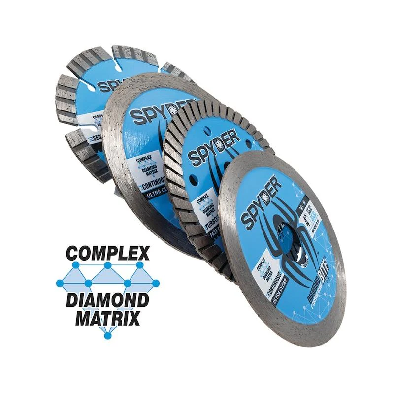 Spyder 14115 Masonry Cutting Wheel, Cont. Turbo, 4" - Image 5