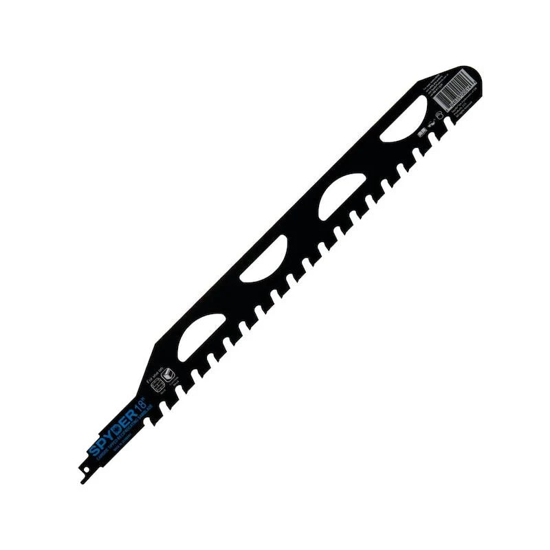 Spyder 200211 TCT Recip Blade - Concrete Block / Brick / Masonry 18 Inch