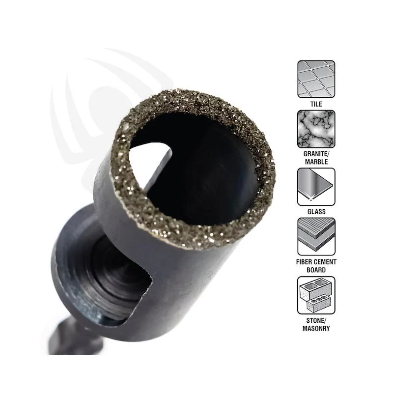 Spyder 600853 1-Inch Diamond Arbor Hole Saw Bit - Image 2
