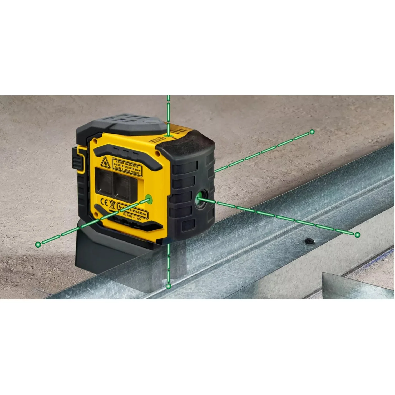 Stabila 03165 LA-5P G self-leveling, 5-Point/Dot GREENBEAM Laser - Image 5