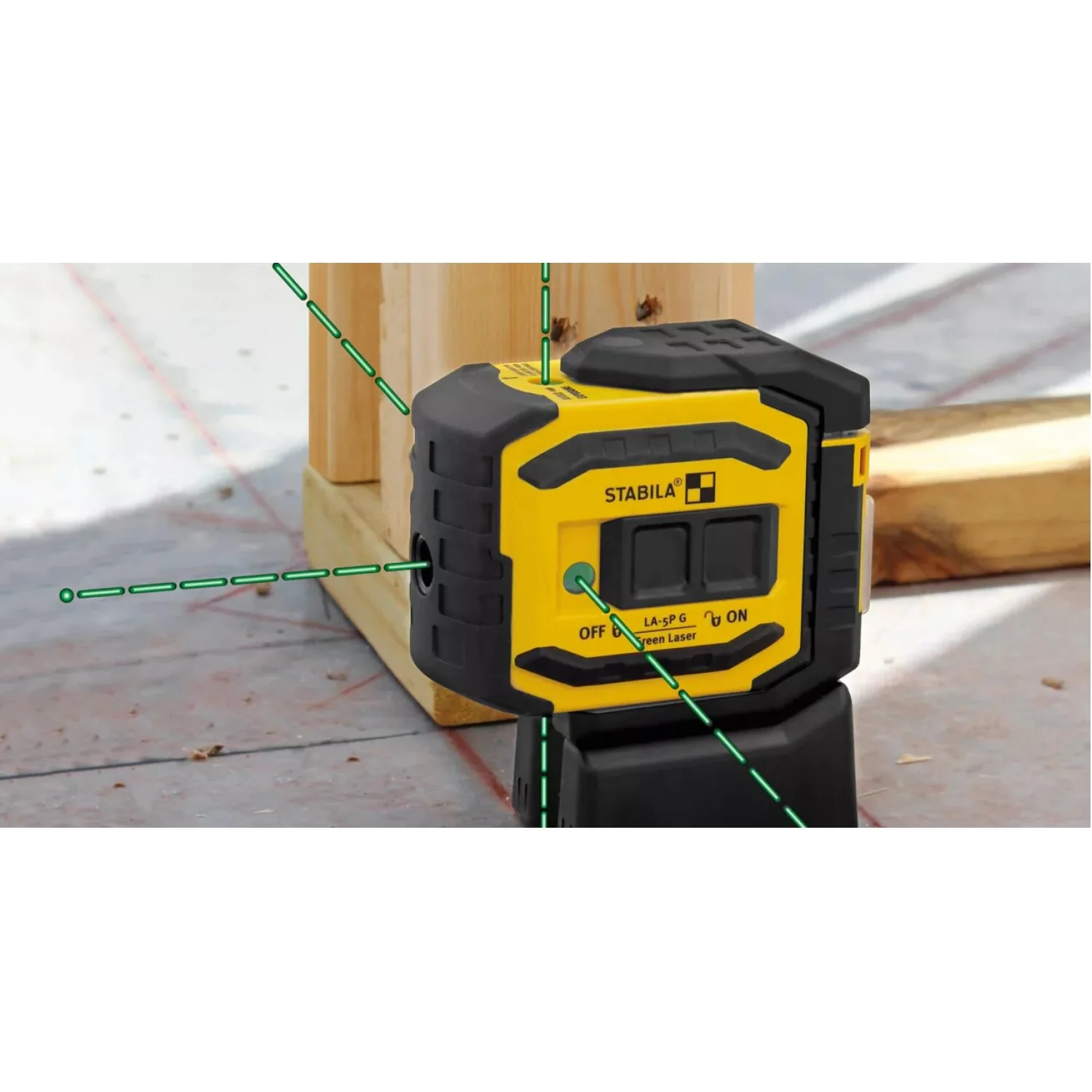 Stabila 03165 LA-5P G self-leveling, 5-Point/Dot GREENBEAM Laser - Image 8