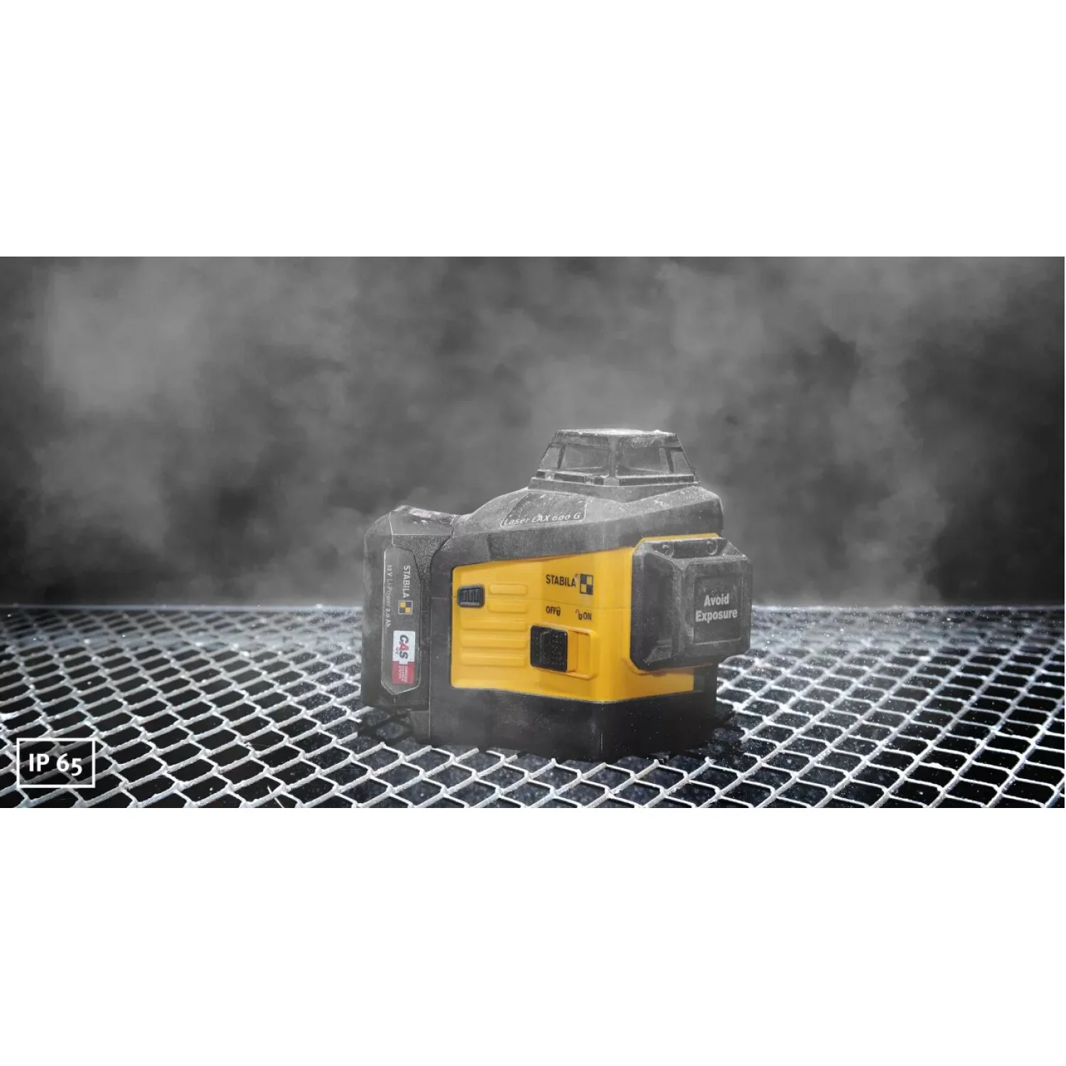 Stabila 03420 Multi-line laser LAX 600 G, 12 V system, 7-piece set, with battery and charger - Image 9
