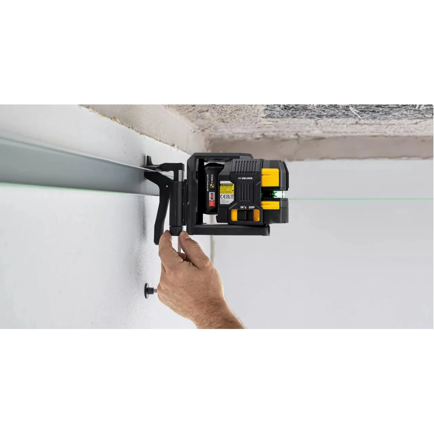 Stabila 03510 Cross-line laser LAX 500 G, 12 V system, 5-piece set, without rechargeable battery and charger - Image 5