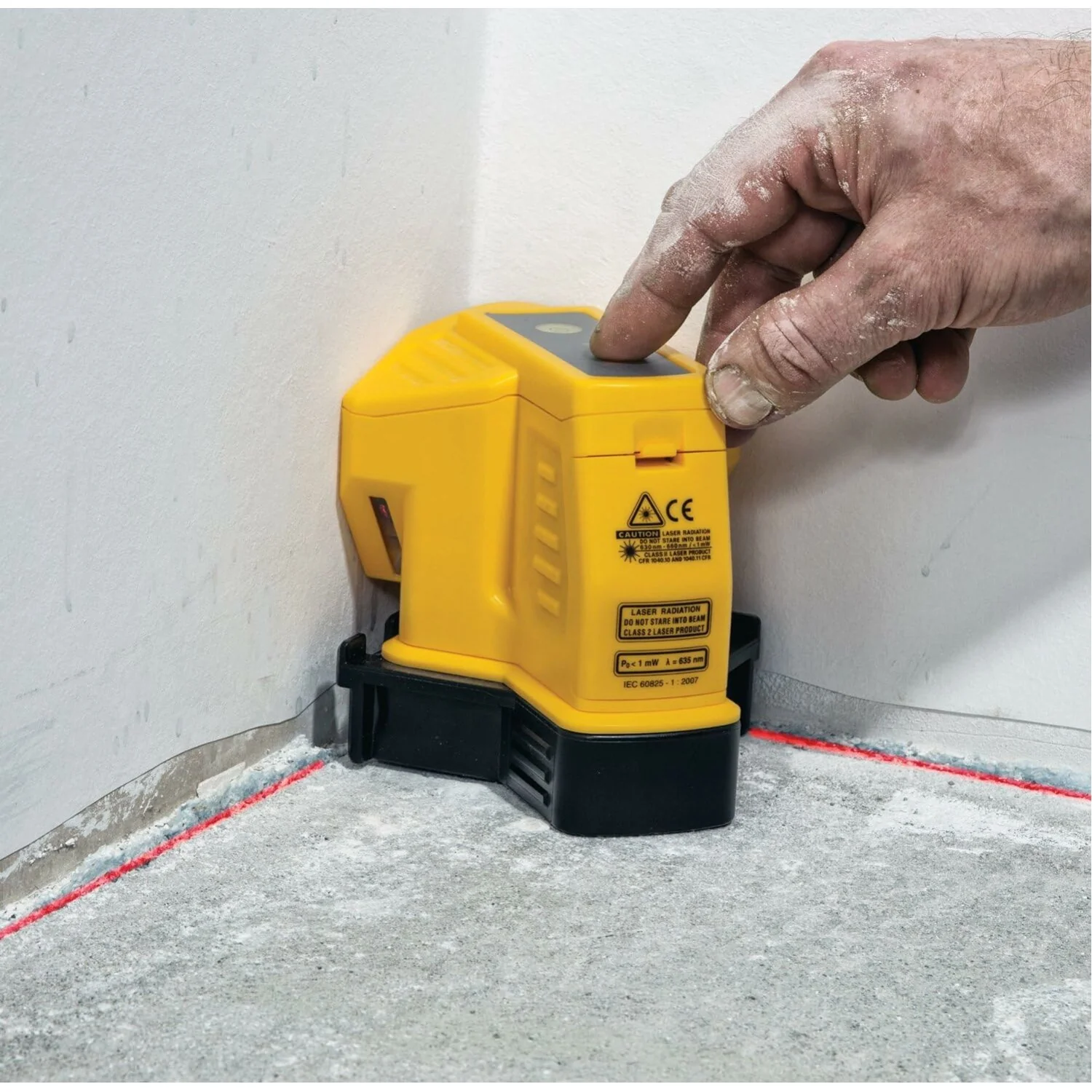 Stabila 04490 FLS 90 floor line laser, 3-piece set - Image 6