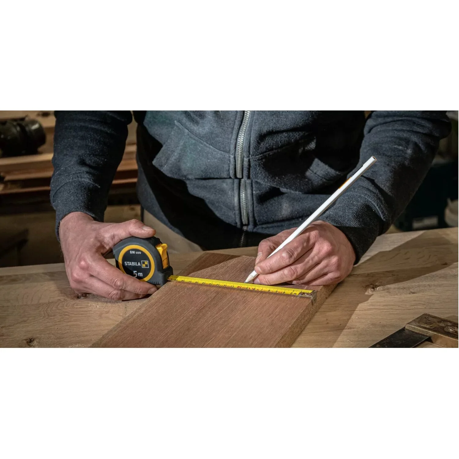 Stabila 30726 Pocket tape BM 100, Imperial scale 26 ft. - Image 2