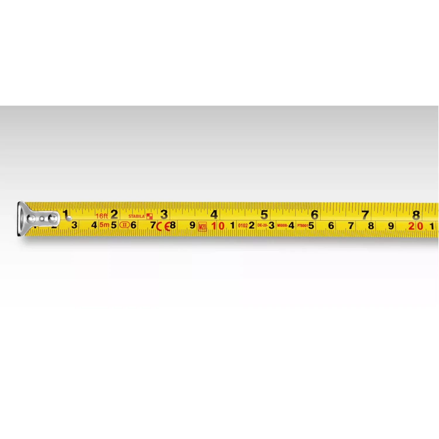 Stabila 30826 Pocket tape BM 100, cm/inch scale 16 ft - Image 6