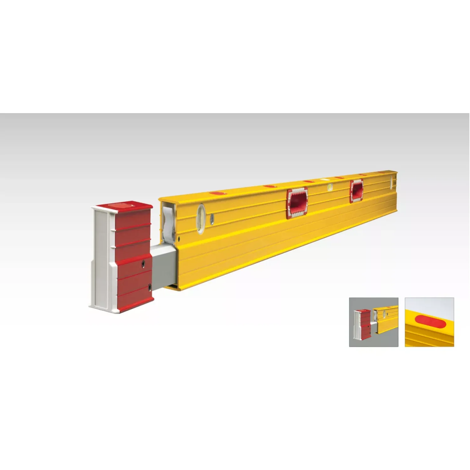 Stabila 34712 Type 106TM Magnetic Extendable Plate Levels - 7'-12' - Image 2