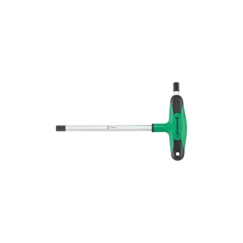 Stahlwille 43253100 Two-component T-Handle Male Hex Wrench For Screws With Internal Hexagon, 10 mm