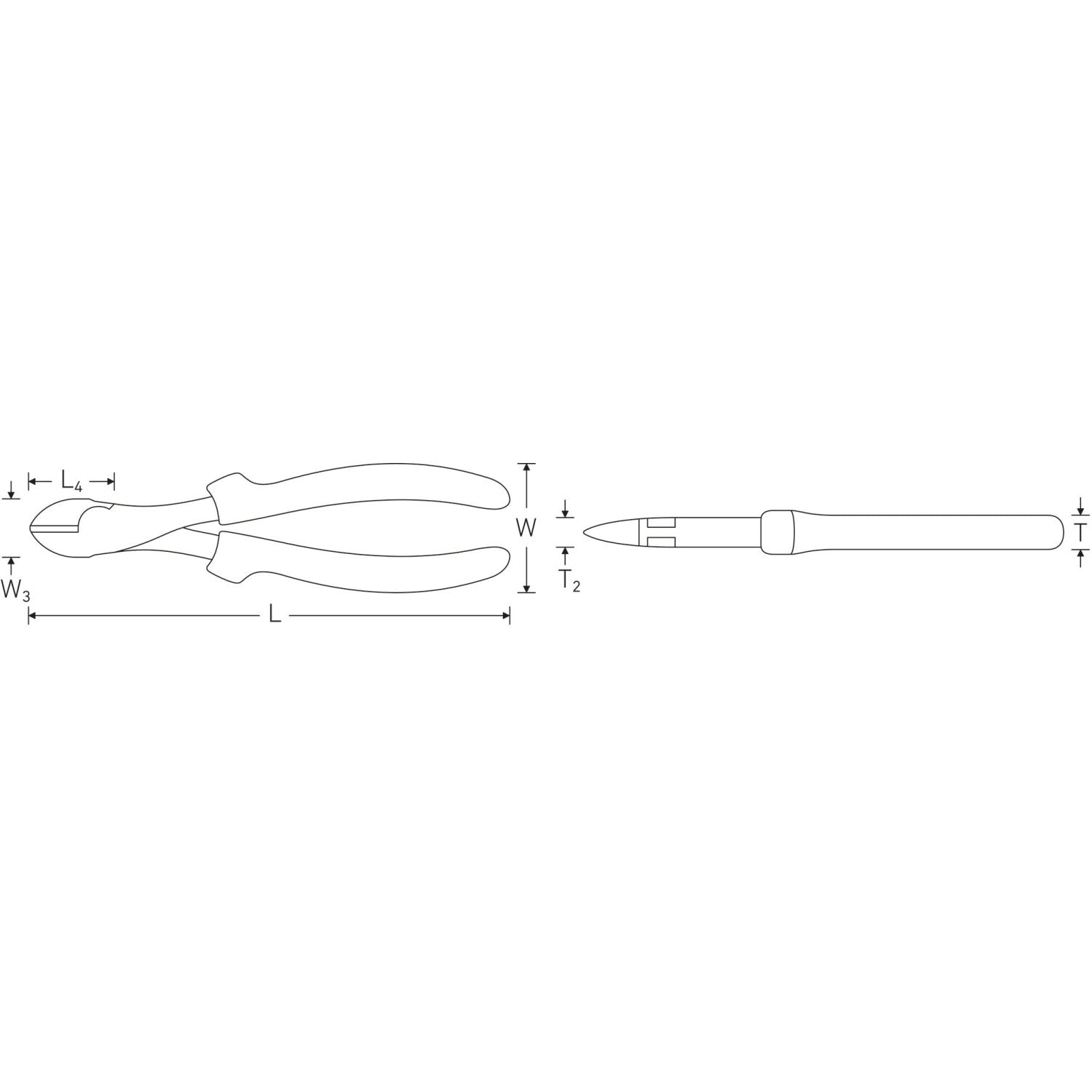 Stahlwille 67214160 VDE heavy-duty wire cutter - Image 2