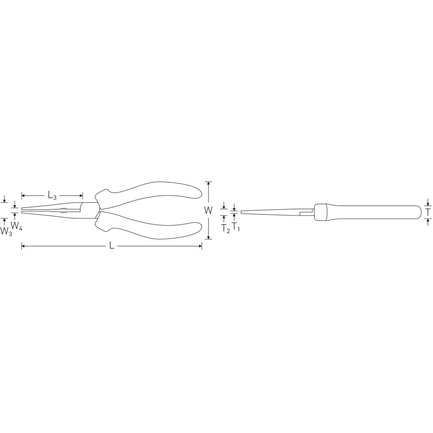 Stahlwille 67301200 Telephone pliers - Image 2