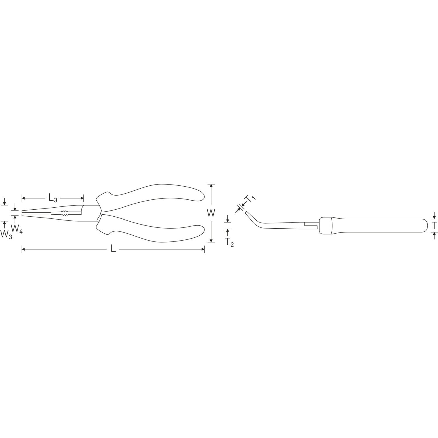 Stahlwille 67314160 VDE telephone pliers - Image 2