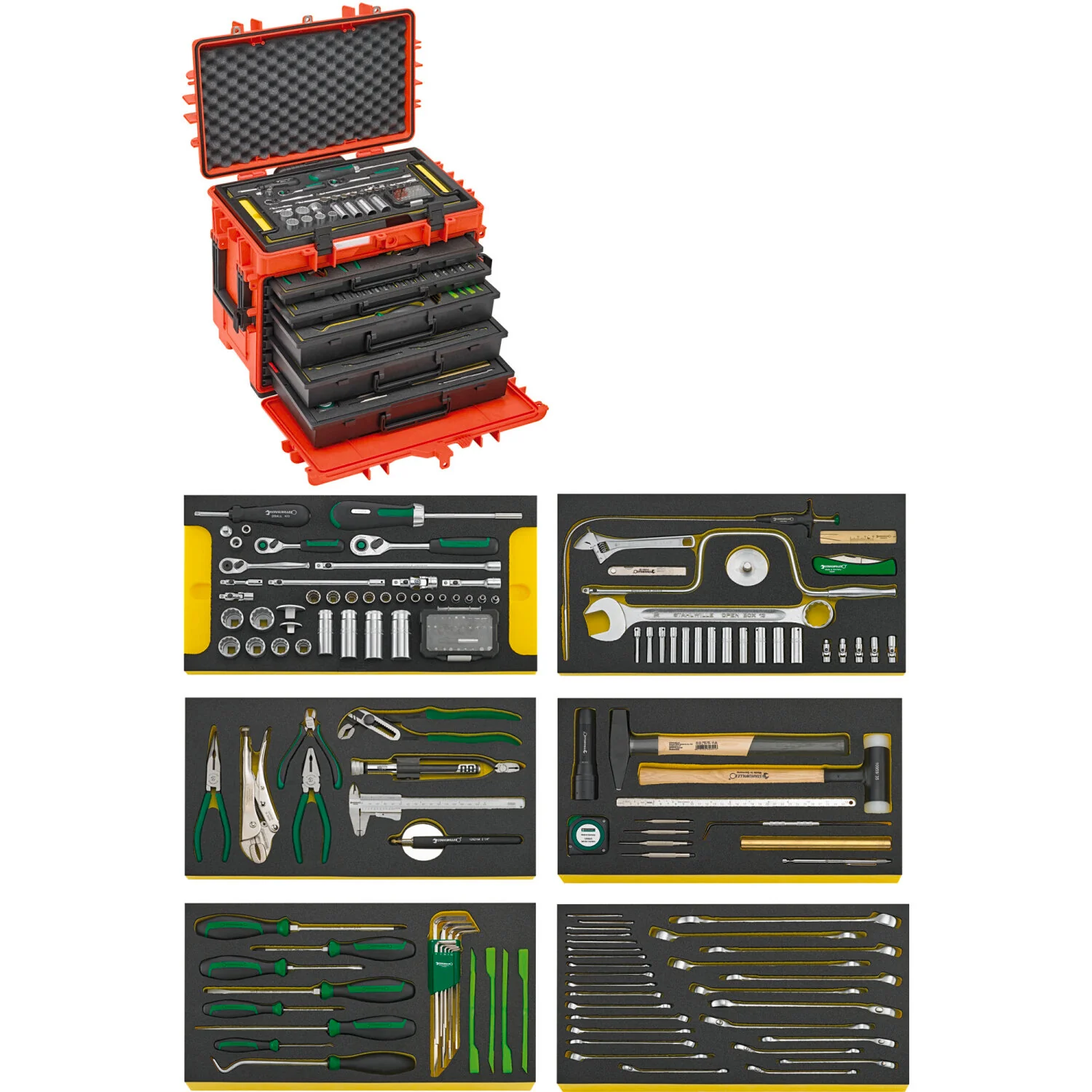 Stahlwille 98814930 Line Maintenance Set In tool trolley no. 13217 - Image 3