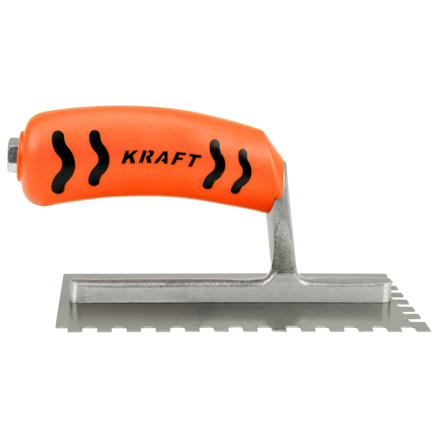 Superior Tile Cutter ST394PF 1/4" x 1/4" x 1/4" Square-Notch Midget Trowel with ProForm Handle - Image 3