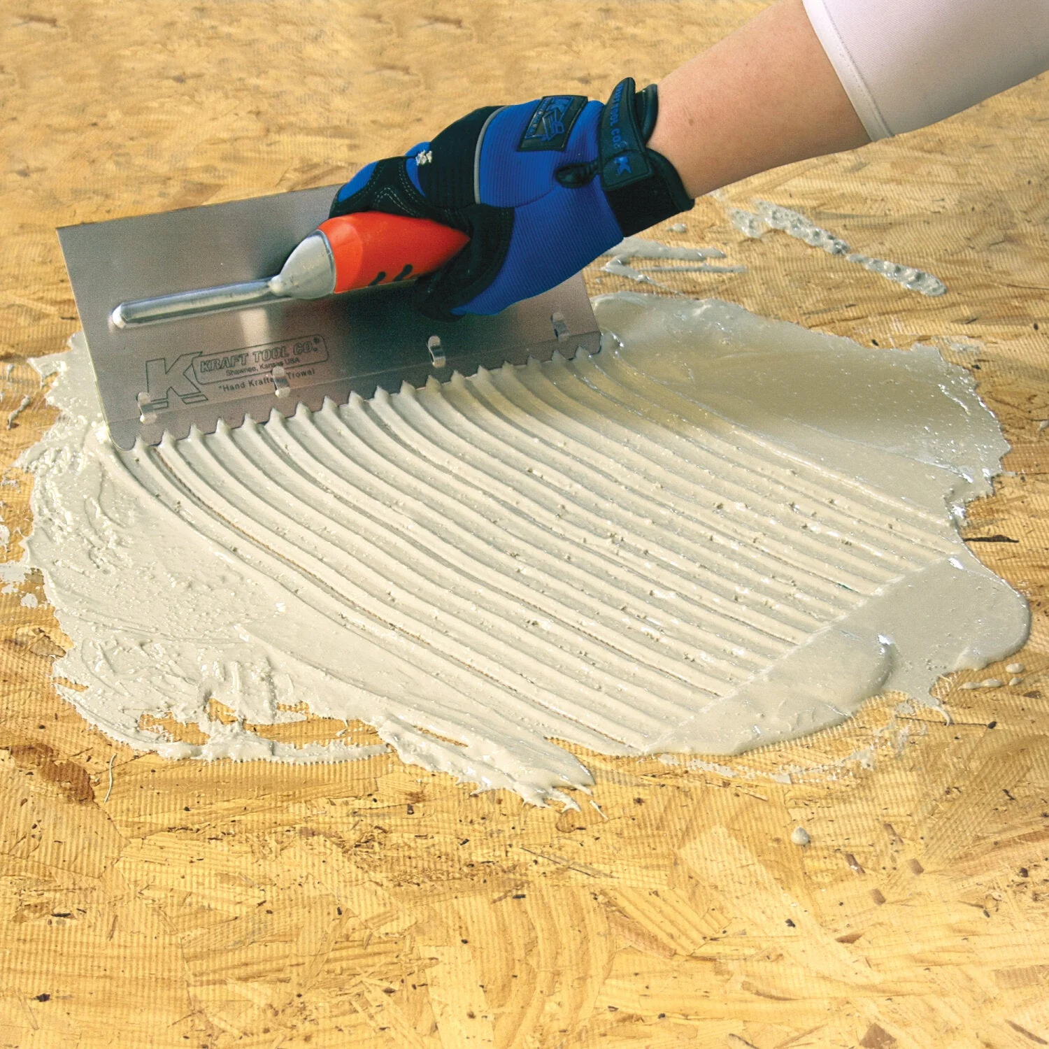 Superior Tile Cutter ST430 Gizmo Snap-On Trowel - 25° Wave Notch (10 Pack) - Image 3