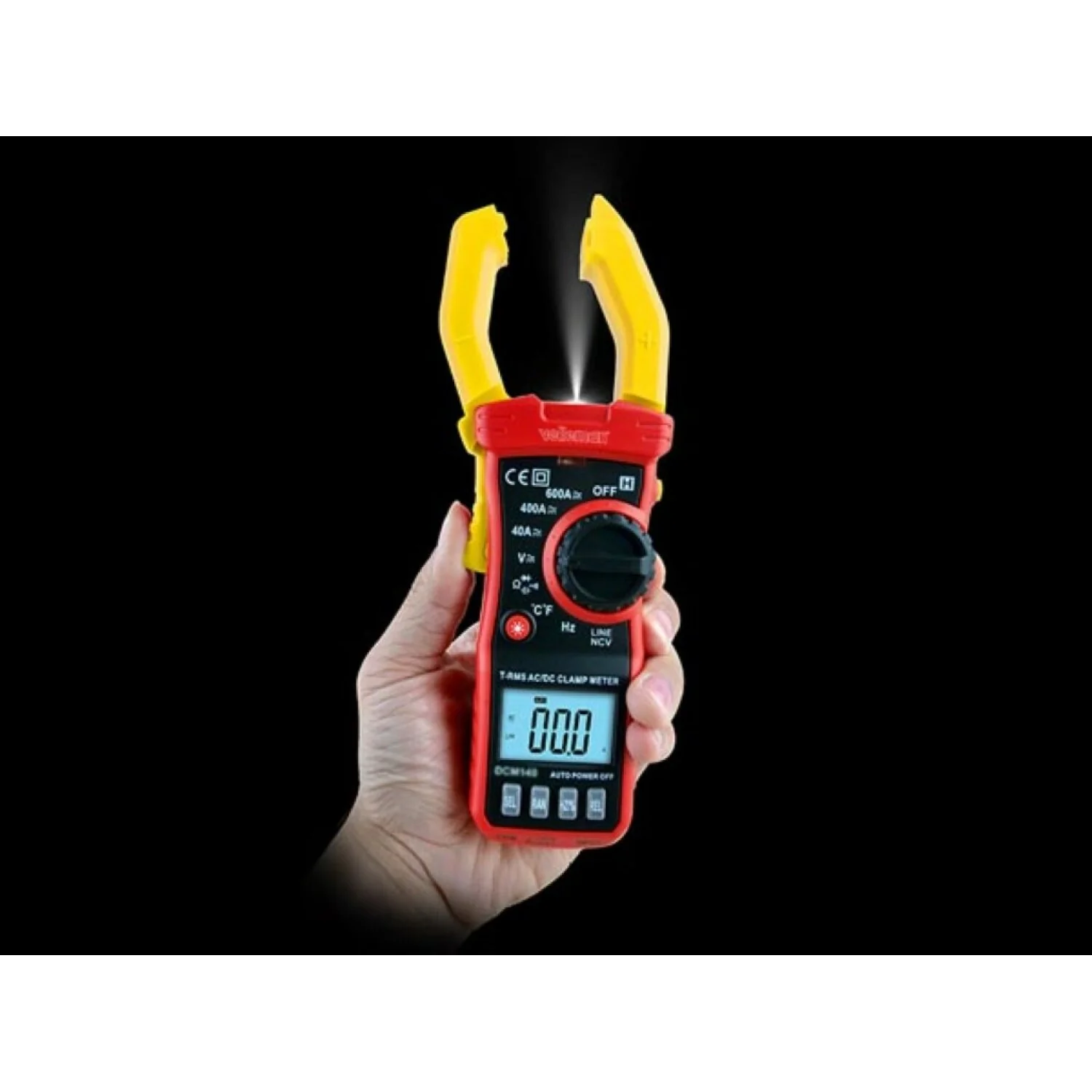 Velleman DCM140 Digital Clamp Meter - Cat Iii - 600 V - Ac/dc - Ncv - With Data-hold Function - Image 12